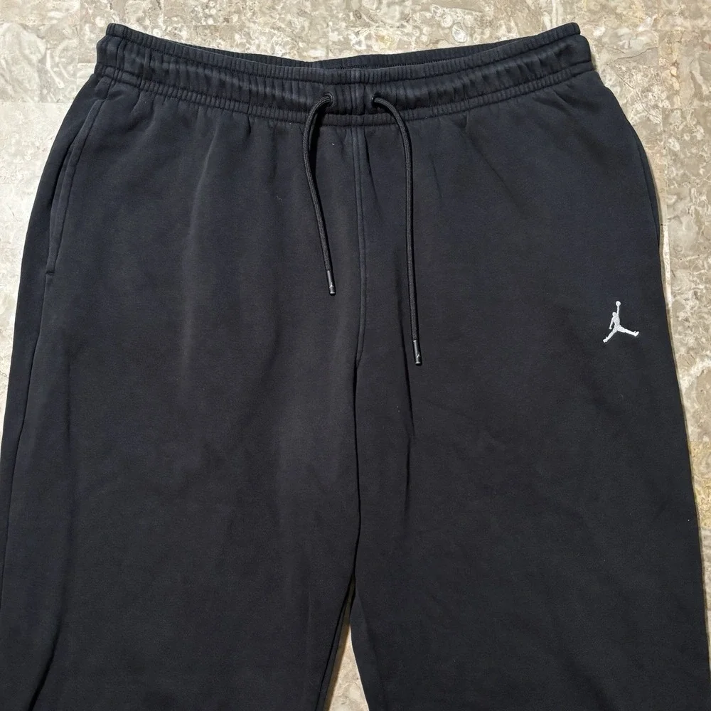 Nike Air Jordan Sweatpants Mens XL Black Joggers 27